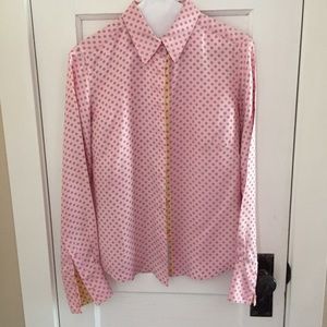 Robert Graham Silk Blouse 6